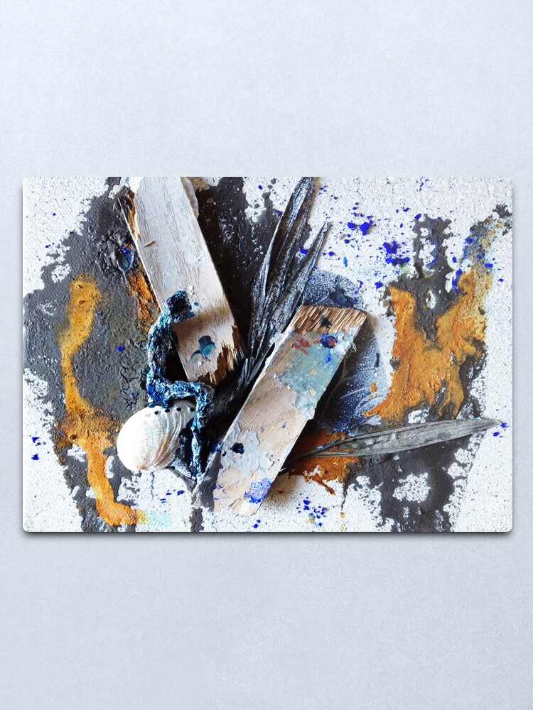 Alternate view of Broken Truth Metal Print