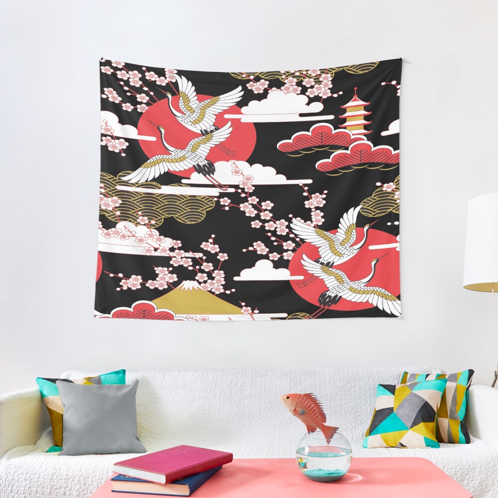 Asian Design 2 Tapestry