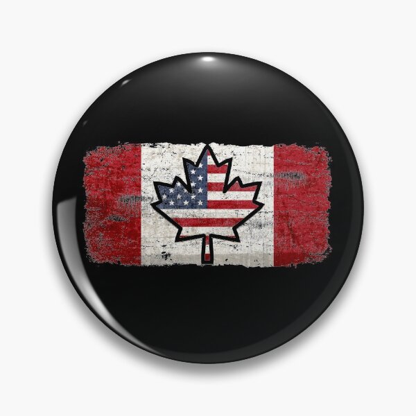 Item preview, USEH America Canada Flag Vintage Canadian American Patriotic Gifts Leaf Distressed Cool designed and sold by alenaz.