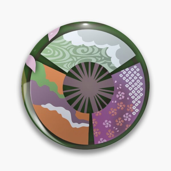 Item preview, Kimono - Seasons - Green designed and sold by drawn4fans.