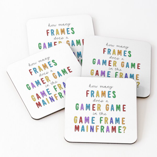 Item preview, how many frames does a gamer game in the game frame mainframe? bdg brian david gilbert polygon designed and sold by cameronbaba.