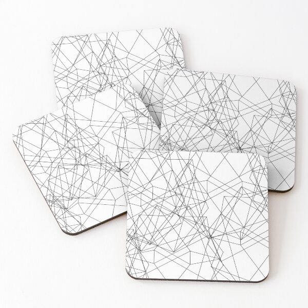 Item preview, Geometric White designed and sold by Mirkwood’s Shop.
