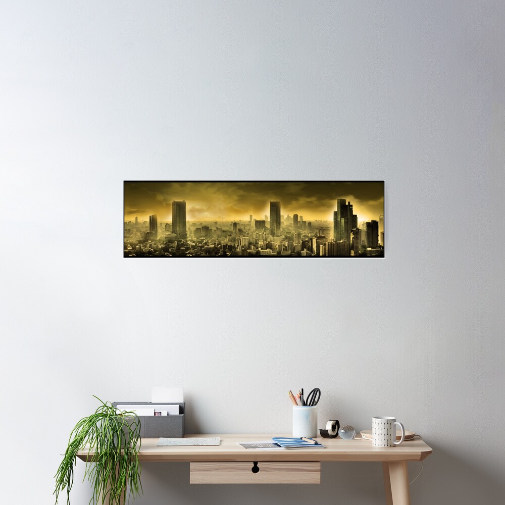 Nuclear city, Apocalypse Poster
