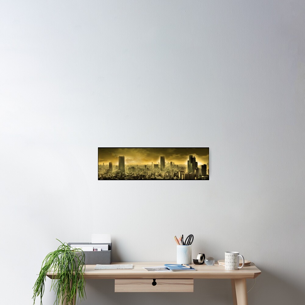 Nuclear city, Apocalypse Poster