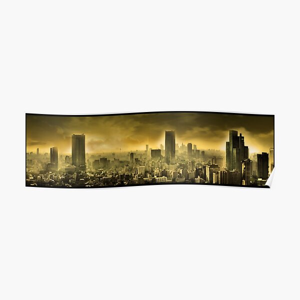 Nuclear city, Apocalypse Poster