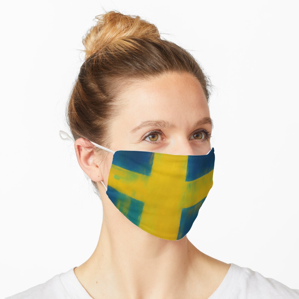 Swedish Flag No. 1, Series 1 Mask
