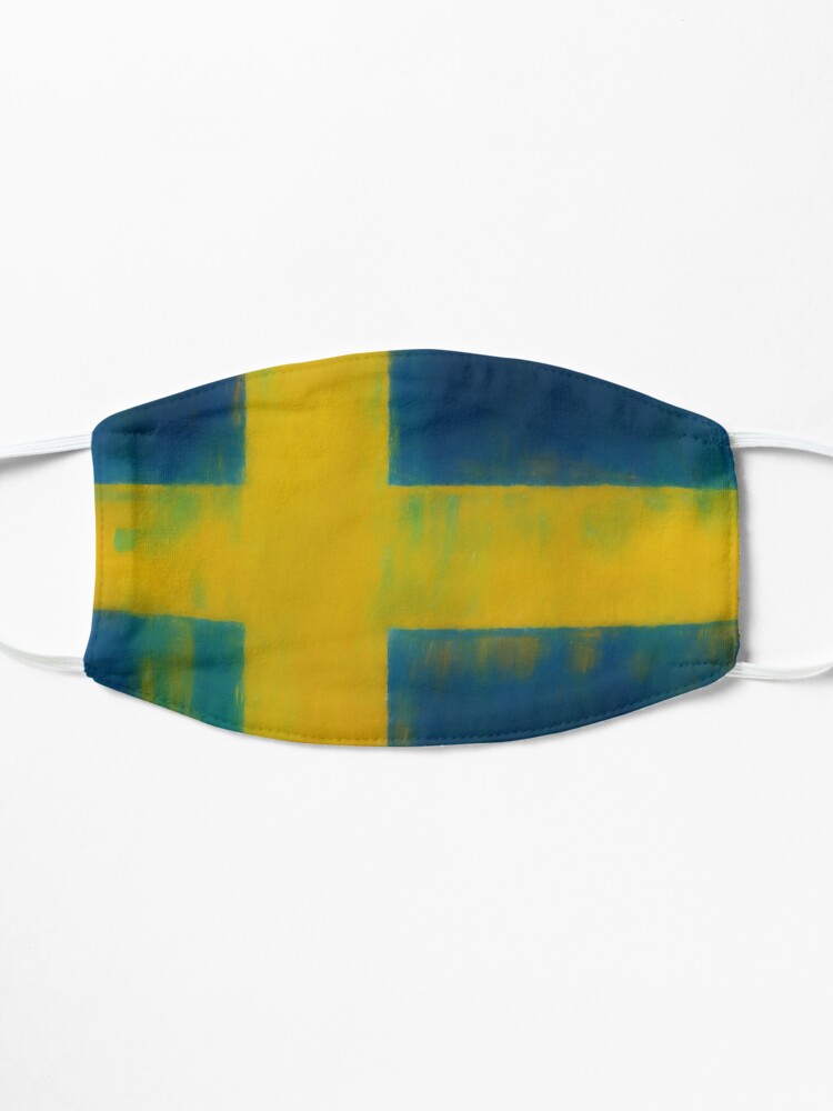Alternate view of Swedish Flag No. 1, Series 1 Mask