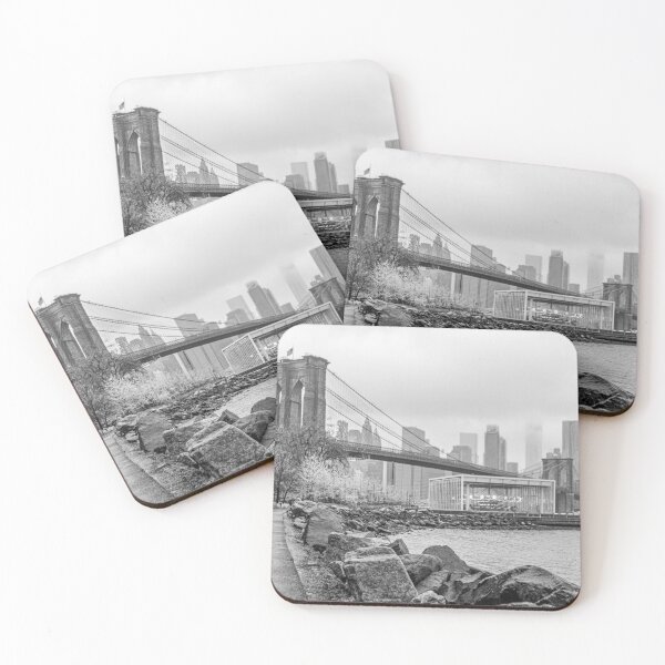 Item preview, Brooklyn Bridge and Jane's Carousel designed and sold by ShootFirstNYC.