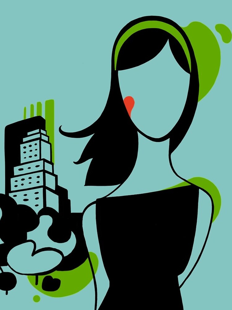 Imagen 5 de 5, Funda de iPhone con la obra Central Park NYC Girl | Amo Nueva York, diseñada y vendida por CovoStudio.