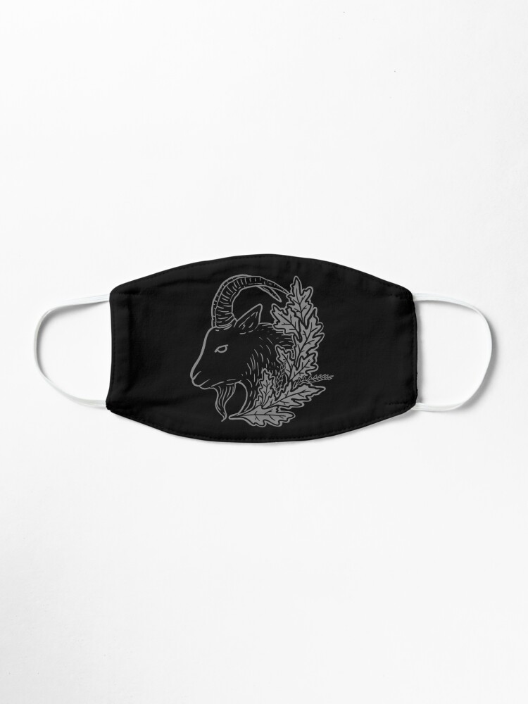 Alternate view of Black Phillip Mask