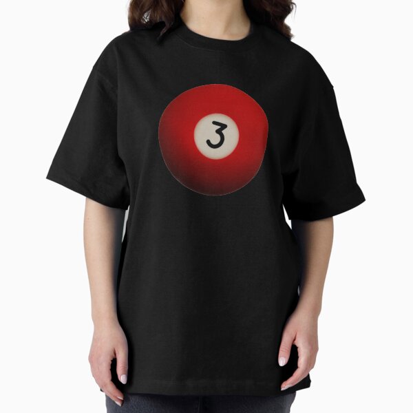 Item preview, Isolated red number 3 pool ball designed and sold by Phillip Thornton.