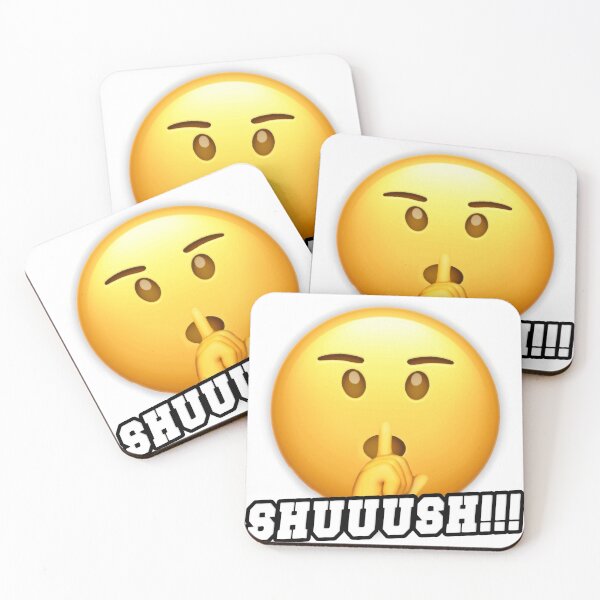 Item preview, SHHHHH Smiley designed and sold by SCha.