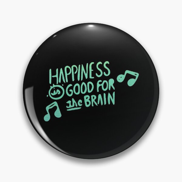 Item preview, Hapiness Is Good For The Brain designed and sold by bubbliciousart.