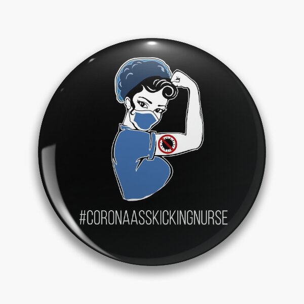 Item preview, Corona Ass Kicking Nurse designed and sold by Teecha.