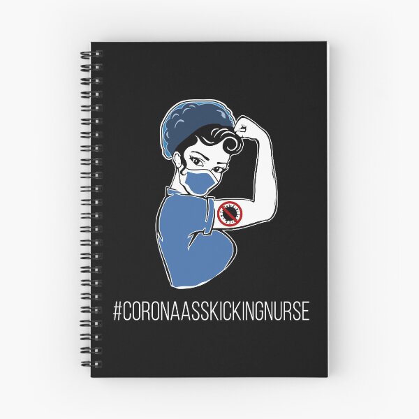 Item preview, Corona Ass Kicking Nurse designed and sold by Teecha.