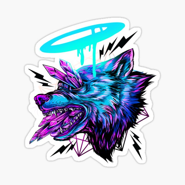 Item preview, Crystal Wolf  designed and sold by Peregrine  Jazmin.