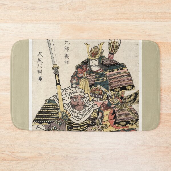 Item preview, Toyokuni Utagawa - Genkuro Yoshitsune and Masashibo Benkei - Circa 1810 - Woodcut designed and sold by CrankyOldDude.