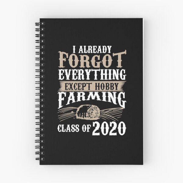 Item preview, I Already Forgot Everything, Except Hobby Farming designed and sold by AscendMerch.