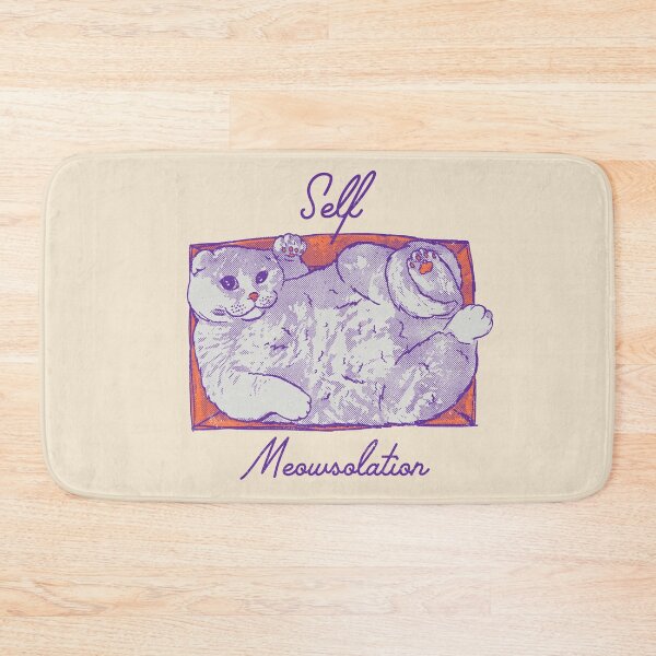 Item preview, Self Meowsolation - Funny Self Isolation Cat In The Box - Reusable Facemask, Social Distancing Tee Quarantine Again Frontline Pawfect Pet 2020 Stay Inside Wash Your Hands No Coronavirus Anti Covid19  designed and sold by Any Color Designs.