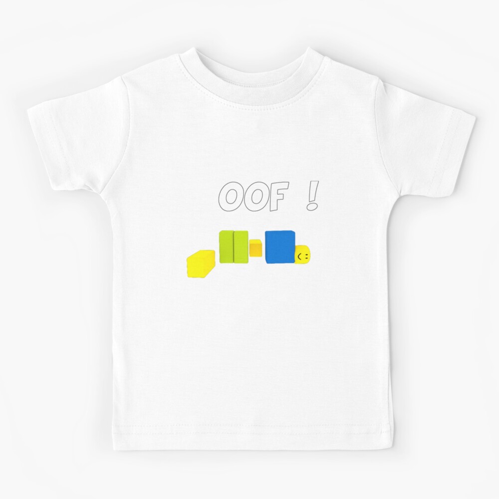 Roblox Oof Gaming Noob Kids T Shirt By Nice Tees Redbubble - noob t shirt for the noob team roblox