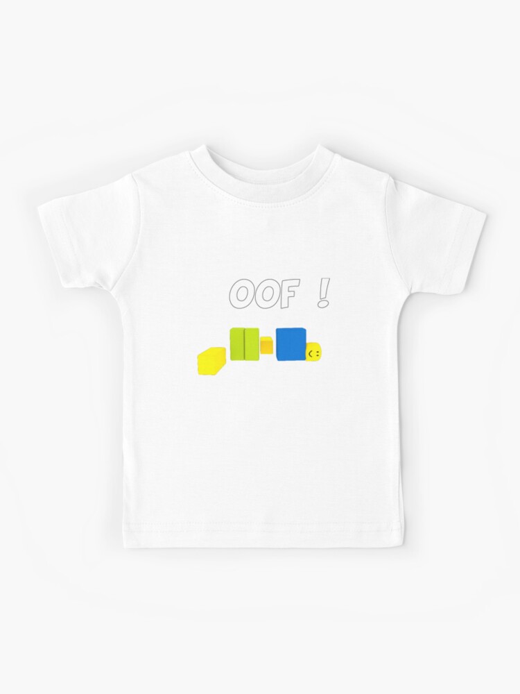 Roblox Oof Gaming Noob Kids T Shirt By Nice Tees Redbubble - roblox oof gaming noob t shirt by smoothnoob roblox oof