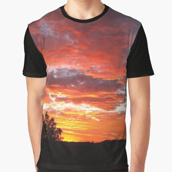 Colourful sunset Graphic T-Shirt