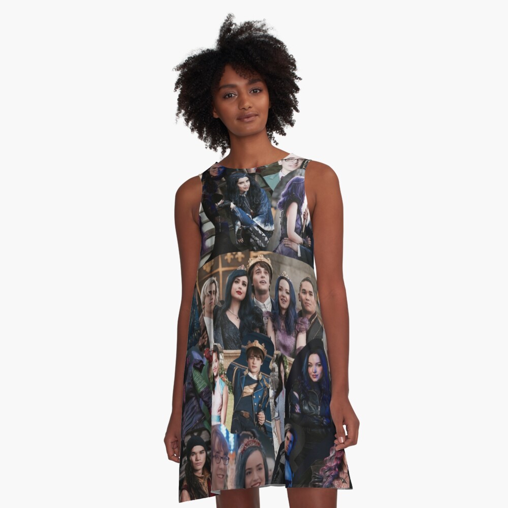 Vista previa del artículo con la obra «Vestido acampanado», diseñado y vendido por sheusedtobemine.