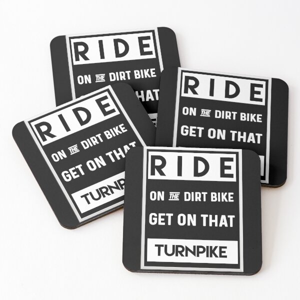 Item preview, Ride on the dirt bike get on that turnpike designed and sold by bumperapparels.