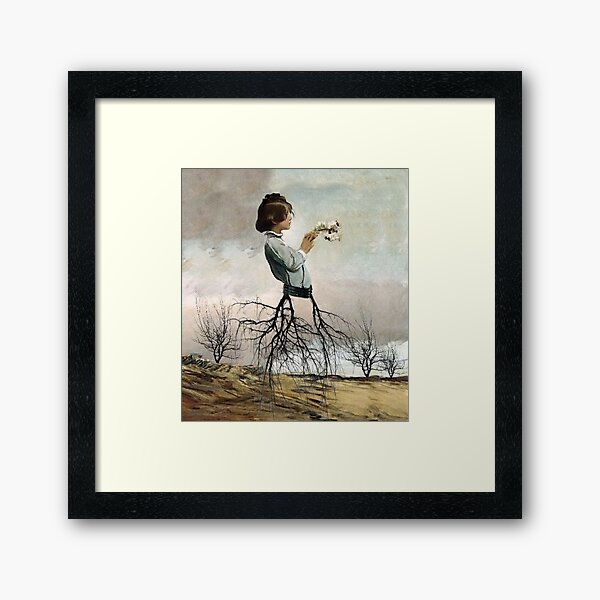 LANGUOR Framed Art Print
