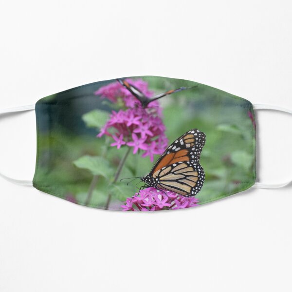 Monarch Butterfly Flat Mask