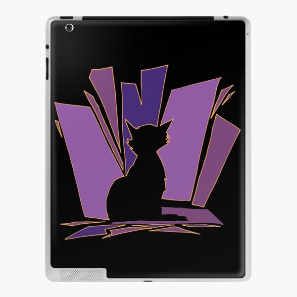 Purple Meow iPad Skin