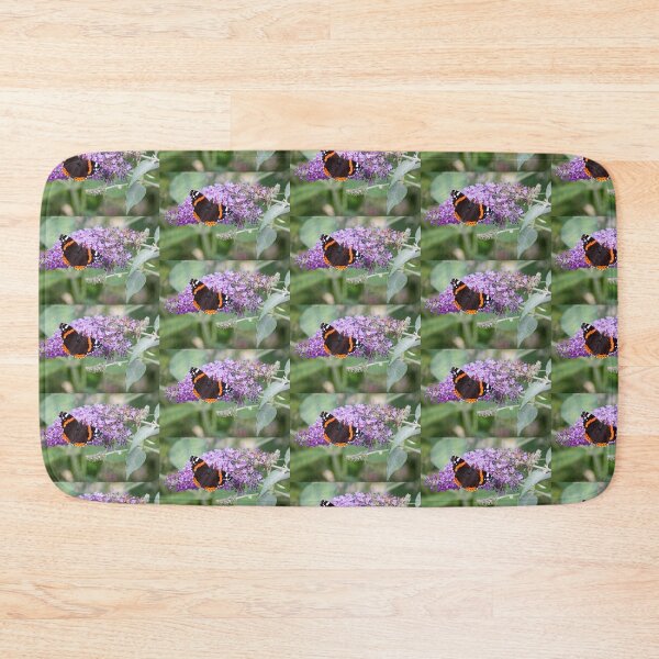 Item preview, Red Admiral Butterfly on Buddleia designed and sold by sarahfmorris.