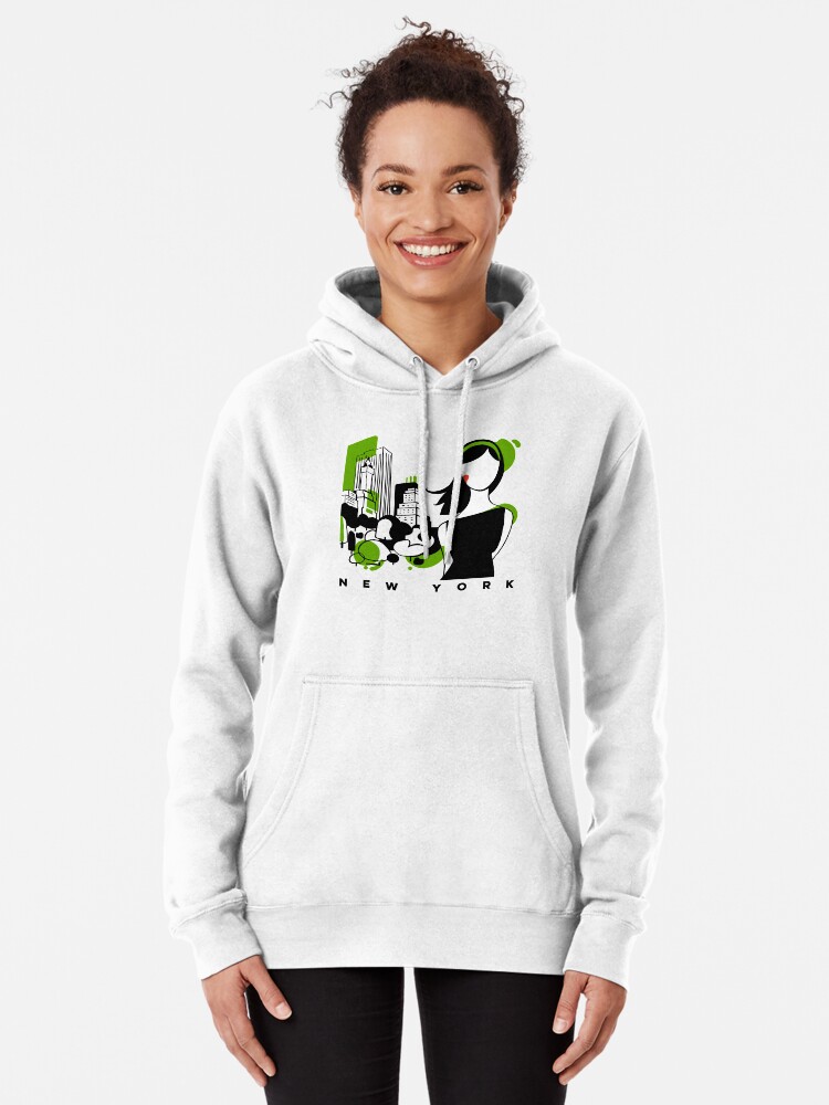 New York Graphic Hoodies for Girls Women Trendy Pullover New York