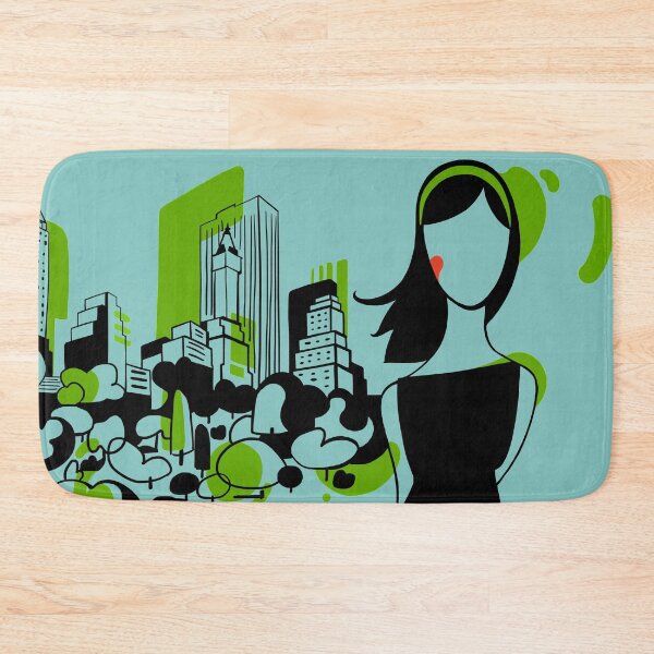 Item preview, Central Park NYC Girl | I love New York designed and sold by Covo Studio.