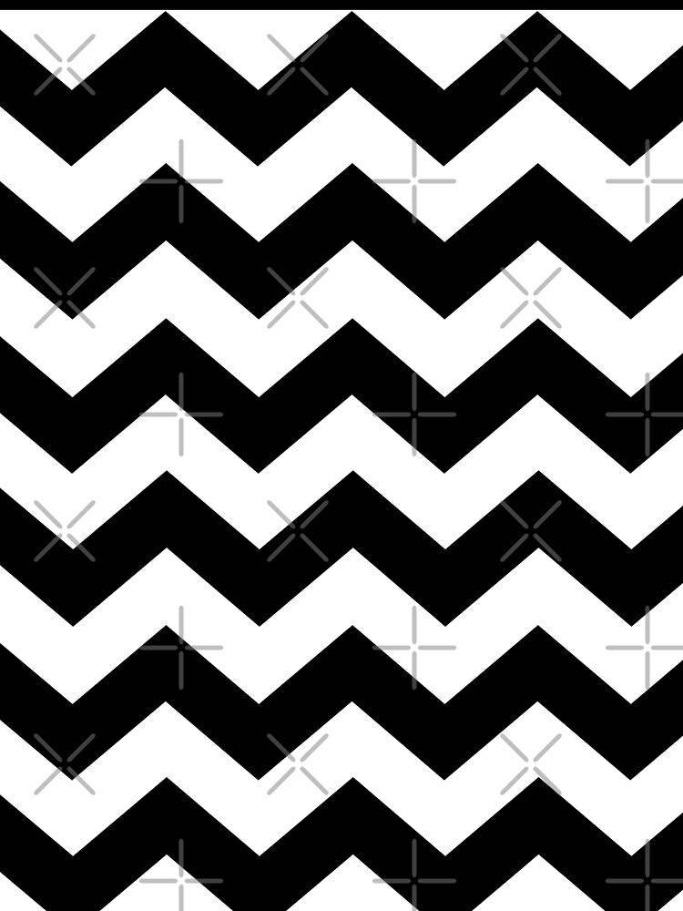 Black And White ZIG-ZAG by Gypsykiss
