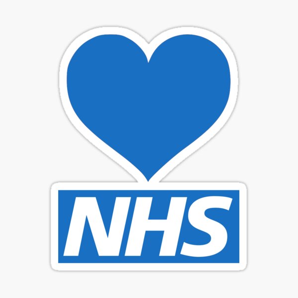 NHS HEROES Sticker