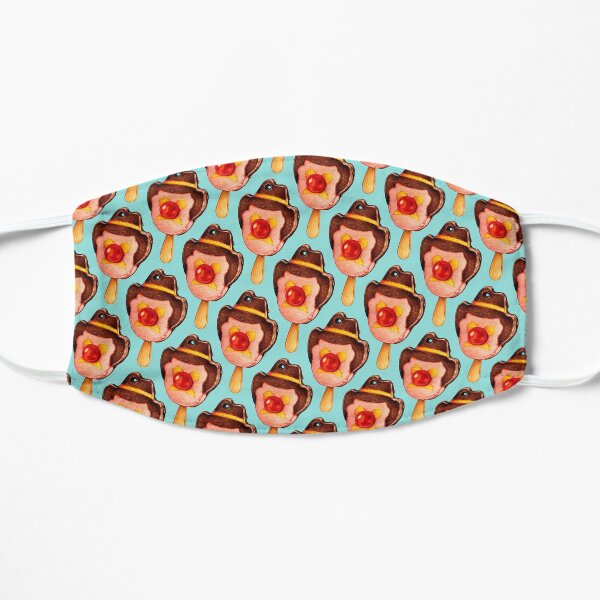 Bubble O' Bill Pattern Flat Mask
