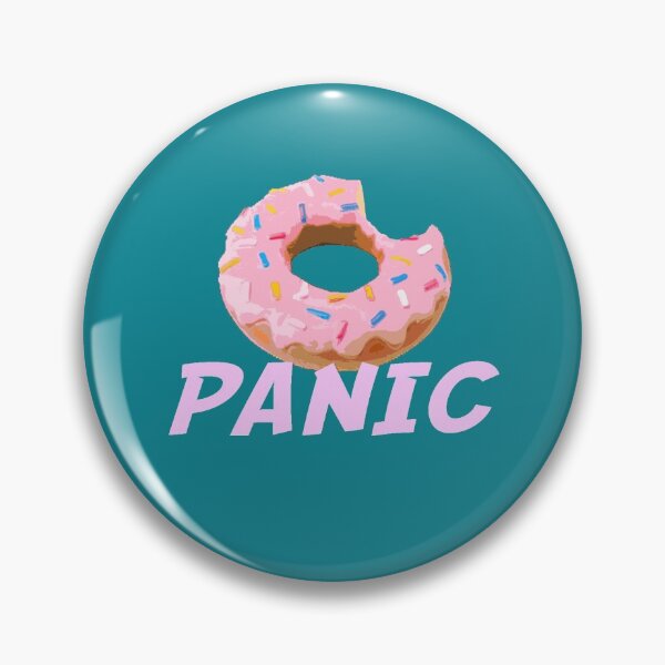 Item preview, Doughnut Panic Life The Universe and Everything designed and sold by WibbleDesign.