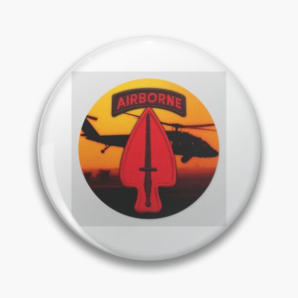 Item preview, US Army USASOC Special Ops Veterans Sticker designed and sold by MilitaryPlus.