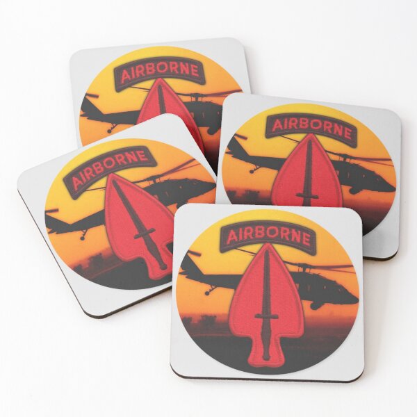 Item preview, US Army USASOC Special Ops Veterans Sticker designed and sold by MilitaryPlus.