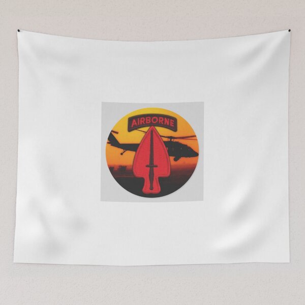 Item preview, US Army USASOC Special Ops Veterans Sticker designed and sold by MilitaryPlus.