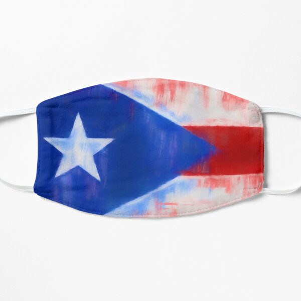 Puerto Rico Flag Reworked No. 1, Series 1 Flat Mask