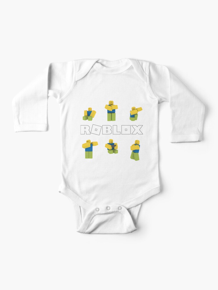 Roblox Noob Baby One Piece By Nice Tees Redbubble - roblox team poster by nice tees redbubble