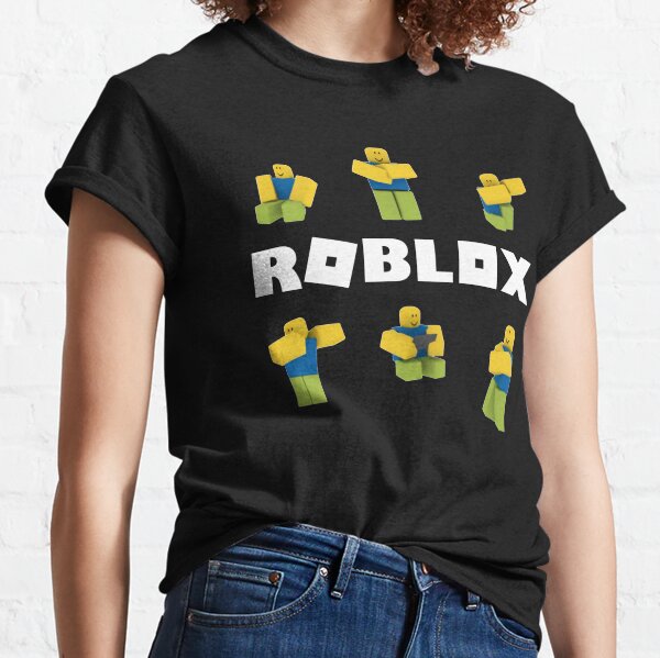 Roblox Character Women S T Shirts Tops Redbubble - normal people tshirt de roblox