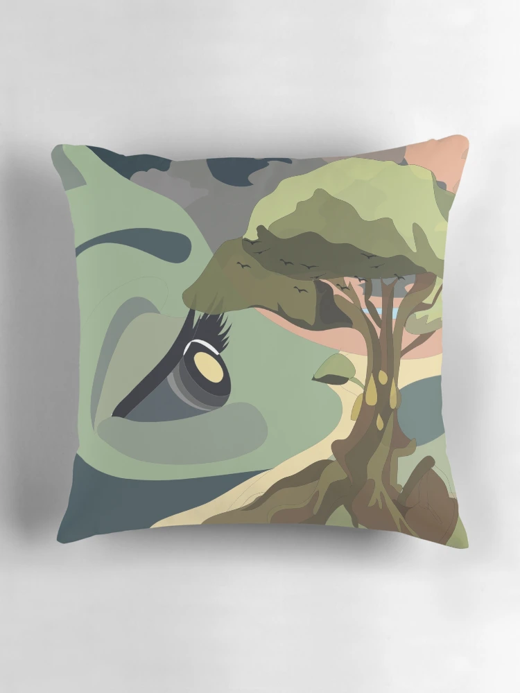 Thumbnail 3 of 4, Pillow, Alean Tree designed and sold by Rococodesigns.