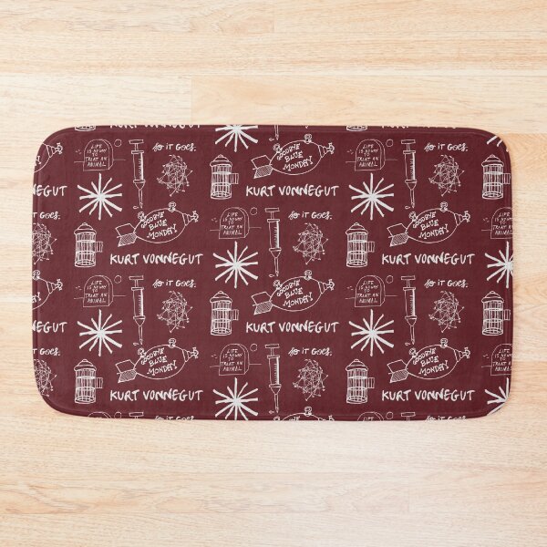 Item preview, Ode to Vonnegut -- Pattern -- White designed and sold by BananaSpaghetti.