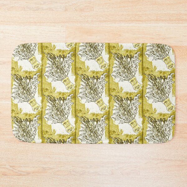 Item preview, Vase and Flowers Photogram - mustard designed and sold by sarahfmorris.