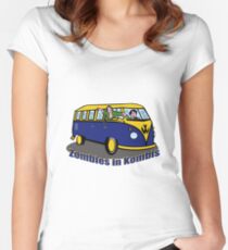 Zombies in Kombis Women's Fitted Scoop T-Shirt