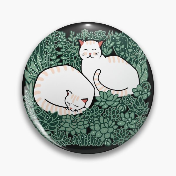 Item preview, Cats in a succulent garden designed and sold by Elenanaylor.
