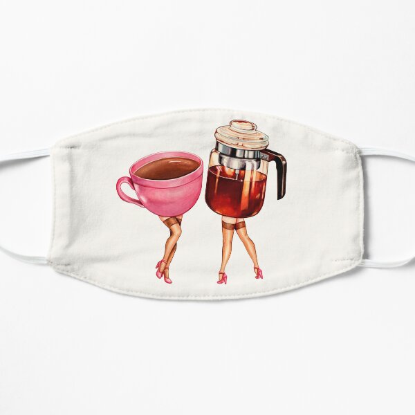 Coffee Girl Pin-Ups Mask